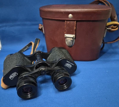 Carl Zeiss Jena Jenoptem Binoculars 8x30W multi coated lenses 5928999 with Case - Image 1 of 4