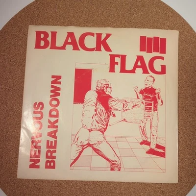 Black Flag - Nervous Breakdown - 7" Vinyl - 1978 - SST 001 - Image 1 of 4