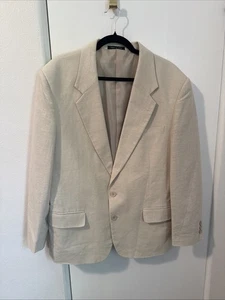 Vintage Moda Spiga New York Leinen Sport Mantel Größe 42 S - Bild 1 von 5