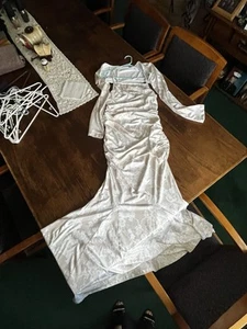 Elegant Two-Piece Wedding Dress - Picture 1 of 1