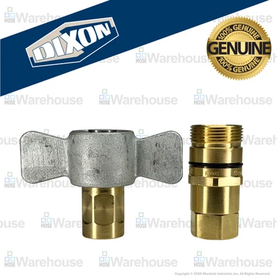 Genuine Dixon W-Series 3/8" Wingstyle Coupler Kit – 3WF2-B, W3F2-B - 3000 PSI - Image 1 of 4