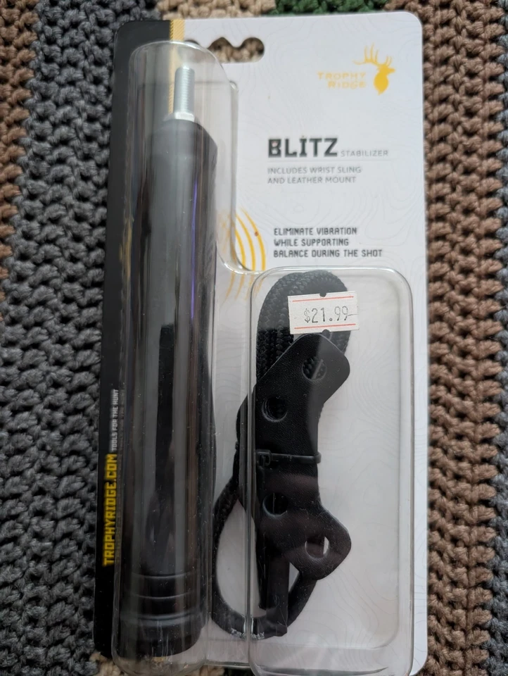 Estabilizador de arco compuesto Trophy Ridge Blitz nuevo arco caza equipo de tiro con arco AS1007 Foto 1 de 1