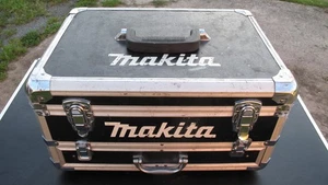 MAKITA Akkuschrauber Kiste Koffer schwarz Alu Werkzeugkoffer -leer- - Bild 1 von 10