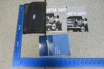 Ford F250 F350 F450 F550 Super Duty Owner's Manual 2010 Free SHipping OM931 - Image 1 of 2
