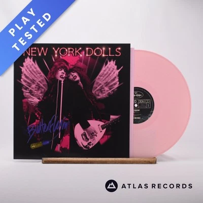 New York Dolls Butterflyin' Pink Insert Limited Edition LP Vinyl Record - NM/NM - Image 1 of 4