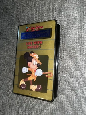 Walt Disney Limited Gold Edition II Life with Mickey VHS - Image 1 of 4