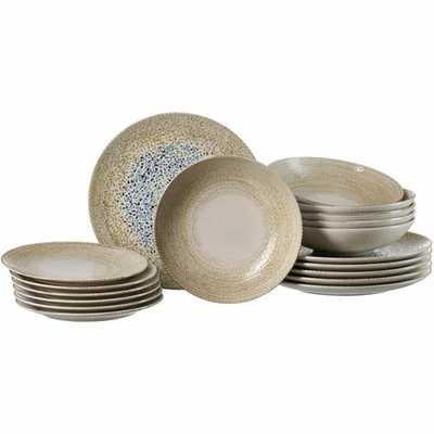 Ritzenhoff & Breker coffee service Rimini sand 18 pieces, stoneware, beige, 319965 - Image 1 of 2