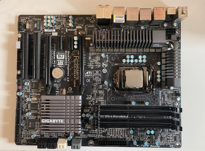 GIGABYTE GA-Z68XP-UD4, LGA 1155  Bundle mit Intel Core i5-2500K 3,30 GHZ - Bild 1 von 4