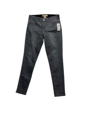 NWOT Democracy Ab Solution Mid Rise Skinny Gray Womens Size 8 - Image 1 of 4