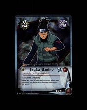 Iruka Umino - PR-008R - 1st Edition FOIL Promo Cards NM - Naruto CCG RARE  FOIL