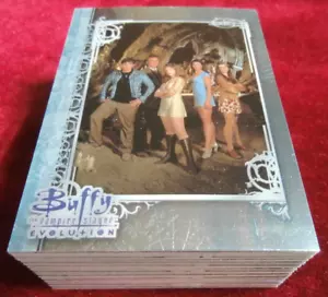 BUFFY THE VAMPIRE SLAYER: Evolution - Complete VINTAGE Base Set (50 Cards) 2002 - Picture 1 of 12