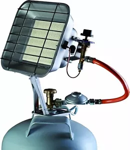 Rowi Gas Heizstrahler 4600 Watt HGS 4600/1 rostfrei Heizgerät Heizer Strahler - Bild 1 von 1