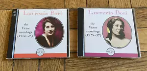 Lucrezia Bori The Victor Recordings 1914-1925, 1925-1937 Opera Lot 4 CDs (1995) - Picture 1 of 5