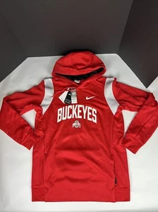 Nike Ohio State Buckeyes On-Field Apparel Therma-Fit Hoodie. Sz Med. DN6543-657 - Picture 1 of 9