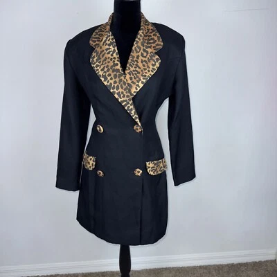 Mameluco para mujer Joseph Ribkoff con estampado de guepardo talla 8 hecho en Canadá Foto 1 de 4