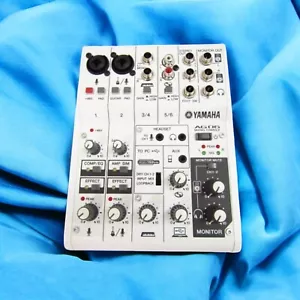 YAMAHA AG06 6ch Live Streaming Mixer White AG 06 AG06 from Japan Used JP EX - Picture 1 of 7