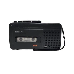 Radio Shack Optimus CTR-116 Full Size Cassette Recorder Player Sprachaktiviert - Bild 1 von 12