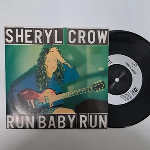 SHERYL CROW - Run Baby Run (1994 UK Vinyl 7" Single) **VG+/NM** - Picture 1 of 4