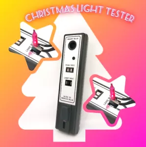 Holiday Christmas Light and Fuse Tester with Sound and Lights New - Picture 1 of 12