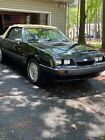 1985 Ford Mustang LX 1985 Ford Mustang Convertible Black RWD Automatic LX