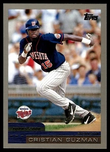 2000 Topps Cristian Guzman 302 Minnesota Twins - Picture 1 of 2