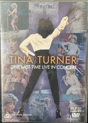 Tina Turner One Last Time Live In Concert DVD NEW & Sealed Music - image 1 of 2