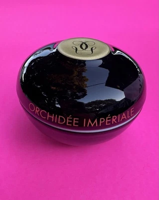 FRASCO DE PORCELANA GUERLAIN ORCHIDEE IMPERIALE CREMA NEGRA BERNARDAUD RARO 50 ml Foto 1 de 4