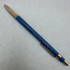 Lápiz de dibujo mecánico Staedtler Mars 780 azul vintage hecho en Alemania RARO - Imagen 1 de 5