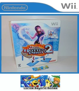 Dance Dance Revolution Hottest Party 2 Game & Mat Box Set Nintendo Wii USA NTSC - Picture 1 of 11