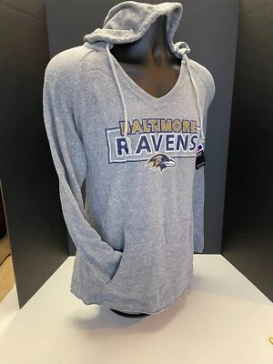 Женская толстовка с капюшоном Baltimore Ravens Mainstream серая - новая - Изображение 1 из 3