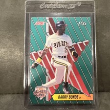 1992 Score Barry Bonds All Star Game #15 Of 18 Giants -04/17