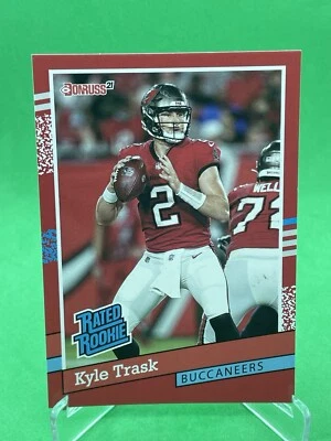 2021 NFL PANINI DONRUSS RATED ROOKIE RETRO KYLE TRASK #20 RC 1/2231 BUCS - Image 1 of 3