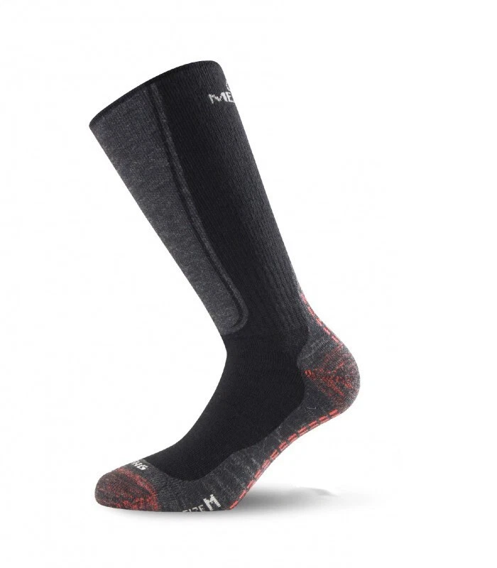 Lasting Merino Trekking Winter Strümpfe WSM 900 schwarz dicke Winter-Socke
