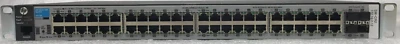 Interruptor HP J9853A ProCurve 2530-48G PoE+ 2x SFP con orejas (probado y funcionando) #99 Foto 1 de 4