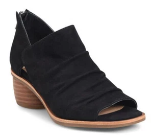 NUEVOS Sofft Mujer Catelyn Punta de Peep Botín Tacón/Espalda Cremallera EE. UU. 11 M Zapatos Negros - Imagen 1 de 17