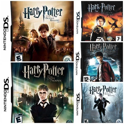 Harry Potter Nintendo DS Games - Choose Your Game - Complete Collection - Image 1 of 4