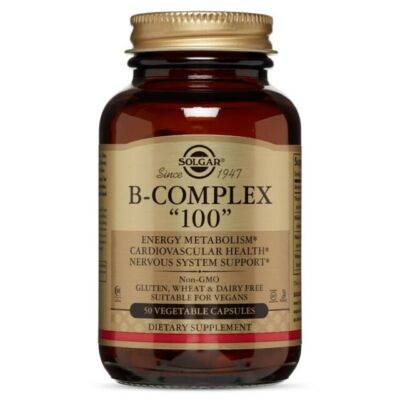 Solgar B-Complex 100 Cardiovascular Health & ...