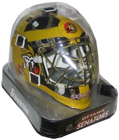 Franklin NHL Ottawa Senators Mini Goalie Mask Hockey Fanatic Icon Collectibles Cover