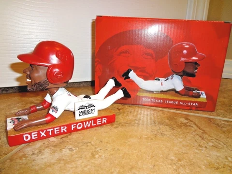 Cardinals DEXTER FOWLER Texas League All-Star Bobblehead Cubs Spfld SGA 6-22-17 Cover