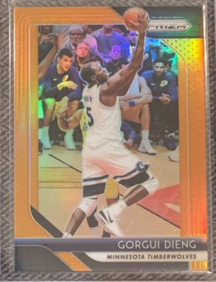 2018-19 Panini Prizm Orange SSP Gorgui Dieng #10/49 - Image 1 of 2