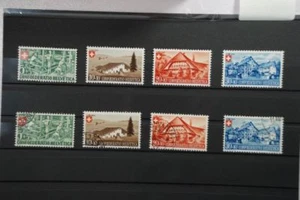 B2 EUR Schweiz 460-463 postfrisch & gestempelt - Picture 1 of 1
