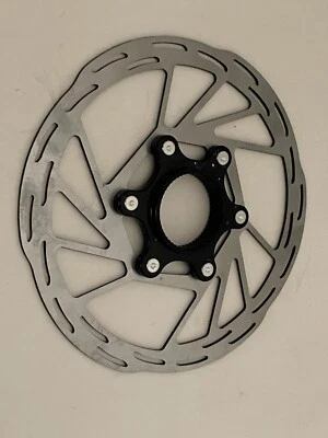 Rotor de freno de disco de bloqueo central para bicicleta 160 mm Foto 1 de 3