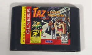 Taz in Escape From Mars (Sega Genesis, 1994) Auténtico Muy Buen Estado - Imagen 1 de 8