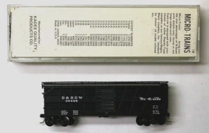 MTL Micro-Trains 35090 (35102) Rio Grande DRGW 36405 40 piedi stock auto PBO - Foto 1 di 1