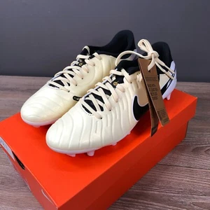 Nike Tiempo Legend 10 FG MG Soccer Cleats Shoes Lemonade DV4337-700 Men Size 6.5 - Picture 1 of 11