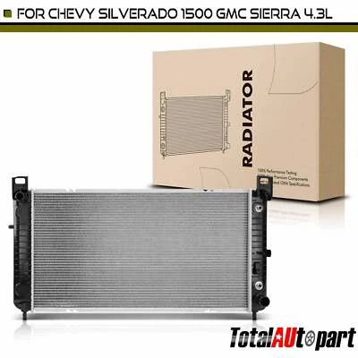 Radiator w/Transmission Oil Cooler for Chevrolet Silverado 1500	2005 2012 GMC - Image 1 of 4