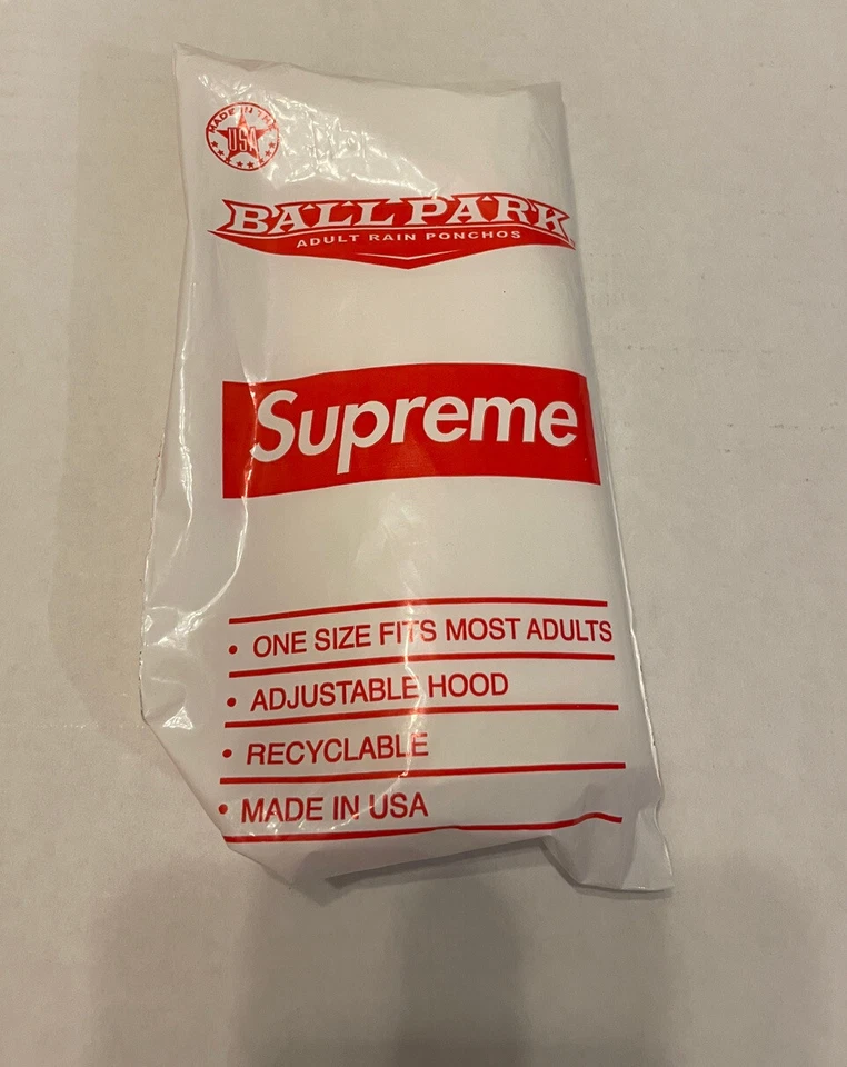 Poncho de lluvia Supreme logotipo de caja de estadio SS20 Foto 1 de 1
