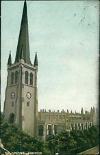 Wakefield Cathedral 1906 Postmark 9078 Manchan Local Publisher