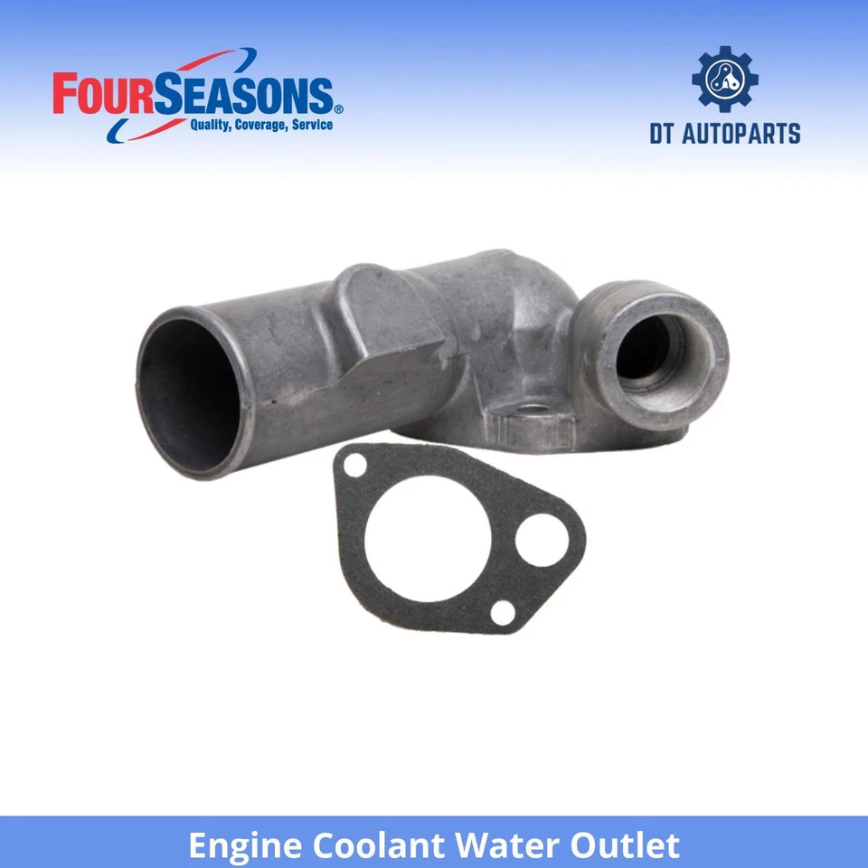 Para Ford F-150 1990-1996 4,9 L motor L6 salida de agua de refrigerante 4 estaciones 1991 1992 Foto 1 de 4