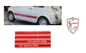 KIT ADESIVI STRISCE LATERALI ABARTH 595 - Picture 1 of 1